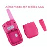 Walkie Talkies para Niños 2 Unidades, con Linterna y LCD