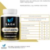 L-Glutamina 100 Puro 120 cápsulas con 500 mg cu. Calidad