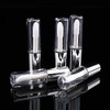 Yosoo 45pcs Plata Transparente 1,2 ml Tubos Vacío de Plástico