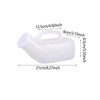perfeclan Männliche Urinalflasche, männliche Urinal -Pee -Flasche, 1200 ml leckere