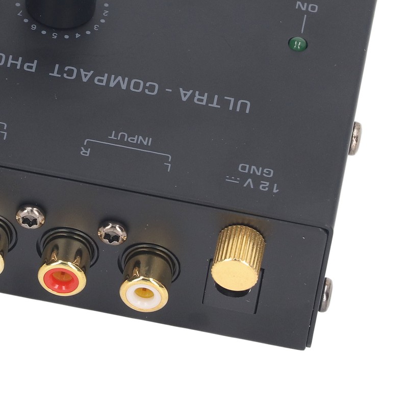 Professional Sound Mixer PP500A Vinyl Record Player Preamplifier Active RIAA