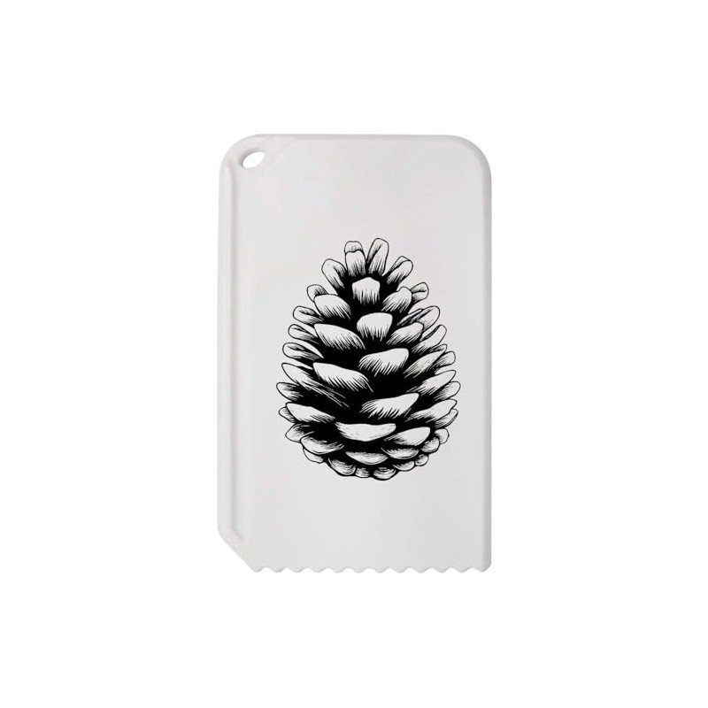 Azeeda 'Single Pine Cone ' Plastic Ice Scraper (IC00041506)
