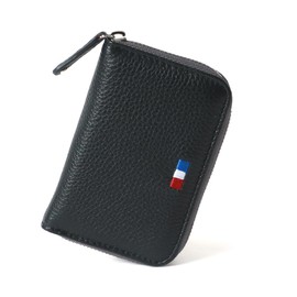 Liberto Edwin Men's Coin Purse, Cowhide Leather, Fashionable, Black, Free size