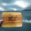 HipFlaskPlus Cutting Board - Supper is Coming 14''x9.5''x.5'