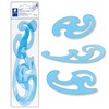 STAEDTLER Mars Professional French Curve Design Ruler Set for Pattern