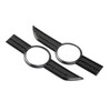 Fewshaw Carbon Fiber Style Body Side Badge Emblem Frame Trim