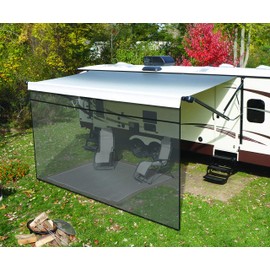 Super Shade Front Panel for 5th Wheel, Travel Trailer and Motorhome RV Awnings