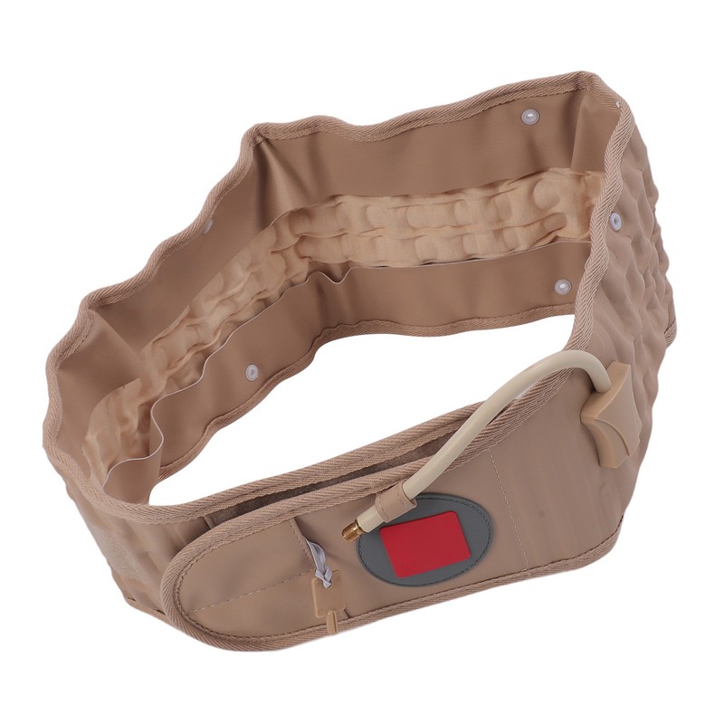 Back Traction Decompression Belt 360 Degrees Wrapping Inflatable Lumbar Support
