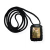 St Jude Black Scapular Necklace Collar Escapulario Cafe San Judas