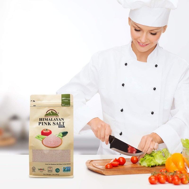 Himalayan Chef Pink Salt Fine-2lbs