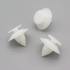 VVO Fasteners- White Plastic Front Bumper to Wing Fastening Clips