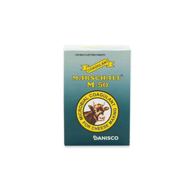 Marschall Rennet Tablet Vegetable Rennet Tablets 100 Tablets Box M-50