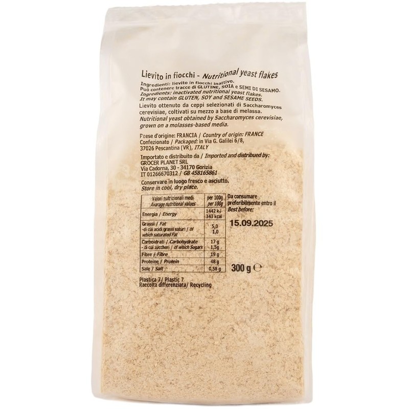 Grocer Planet - Nutritional Yeast Flakes (300g) - Natural |