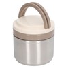 304 Stainless Steel Porridge Box Portable Round Insulated Lunch Container