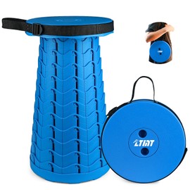 ZTMT FoldingStool Colorful Stool Body Portable Collapsible Stool Seat Max Load Capacity 397lbs, Telescopic Folding Stools Retractable Stools for Adults Kids Camping Hiking Travel Outdoor BBQ
