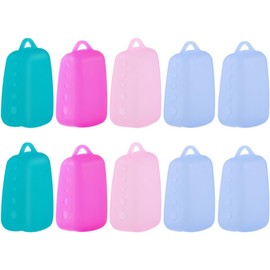 10 Piezas Funda para Cepillo de Dientes de Protector Portátil Camping y Viaje, Ventilada y Ligera, Cubierta para Higiene Bucal Color Aleatorio