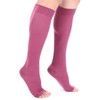 Doc Miller Open Toe Compression Socks 1 Pair 20-30mmHg Support