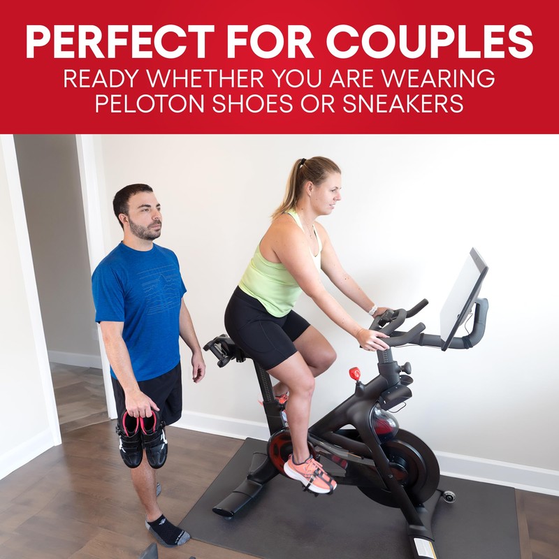 Peloton in Sneakers - Dual Function Toe Cages for Peloton
