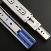 2PCS 14 Inch Push to Open Drawer Slides Stainless Steel