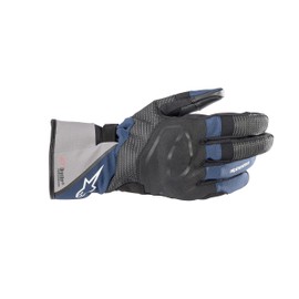 Alpinestars Andes V3 Drystar Men's Street Motorcycle Gloves - Black/Dark Blue/Large