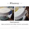 Wisenvoy Ceramic Pie Dish - Deep Dish Pie Plate Non-Stick