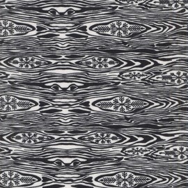 Free Spirit Fabrics FreeSpirit Holiday Homies Flannel by Tula Pink Yule Log Ink, 44 Inches