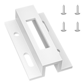 E 2124 Sliding Door Keeper,Extruded Aluminum Sliding Door Latch Replacement for Pella,Micron 1200 Series,Viking Doors and Other Sliding Glass Doors - 1 Pack