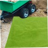 NUOBESTY Artificial Green Lawn Carpet Plastic Grass Rug Model Garden
