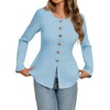 Cicy Bell Womens Button Up Cardigan Sweaters Lightweight Long Sleeve