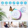 Aigostar Wireless Bell with RGB Light, IP55 Waterproof Outdoor Door