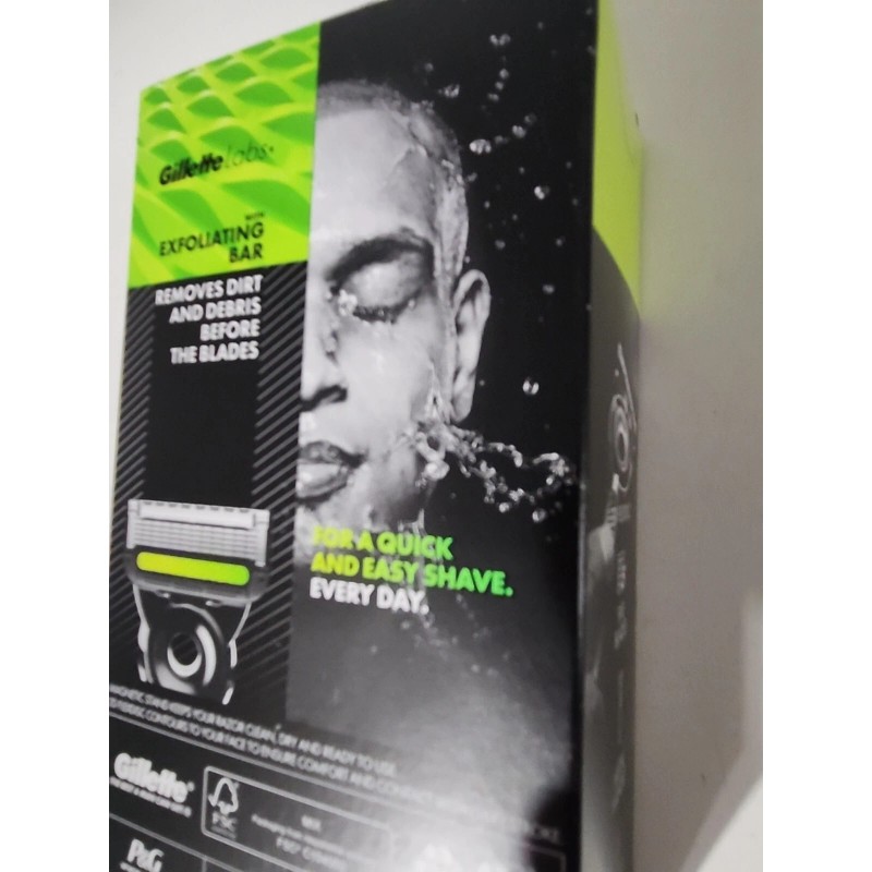 Gillette Razor with Exfoliating Bar by Gillette Labs, Shaving Kit