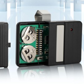 2 for Genie GT90-1 Garage Door Remote Control,Compatible with Genie 9/12 Dip Switch Garage Door Opener Remote,Genie 390MHZ Overhead Door Opener Replacement for MAT90/GT912/G220/AT90/Blue Max