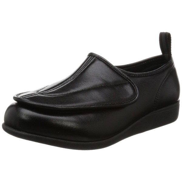 Kaihoshugi KHS M003 Men's Care Shoes, Lightweight, Wide 4E, black-smooth