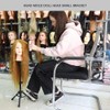 Mini Wig Tripod Stand – Adjustable Foldable Mannequin Head Holder