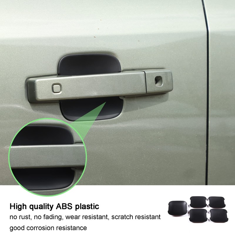 PIUGILH Car Door Handle Cup Cover Trim Replacement Compatible with