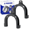 2 x Universal Hose Holder Drain for Dishwasher and Washing