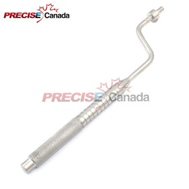 PRECISE CANADA: Osteotome Sinus 4MM, Angled, MIT STOPP