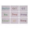 NISHZHU Piano Chords, Piano Chords Table, Flashcards for 120 Chords,