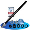 LAINFELD Thru Axle for Bicycle Trailer, M12, Length 167-192 mm,