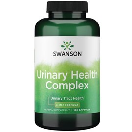 Swanson Urinary Health Complex Triple Herbal Protection Urinary Bladder Health Support 180 Capsules