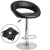 MANCHAP 4 PCS 7 Inch Bar Stool Swivel Plate Replacement,