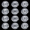 Dreyoo 4 Pack Faucet Index Buttons, Compatible with Gerber 94-445