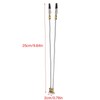 Two Arms Soldering Helping Hands, Welding Third Hand Tool,Flexible Gooseneck