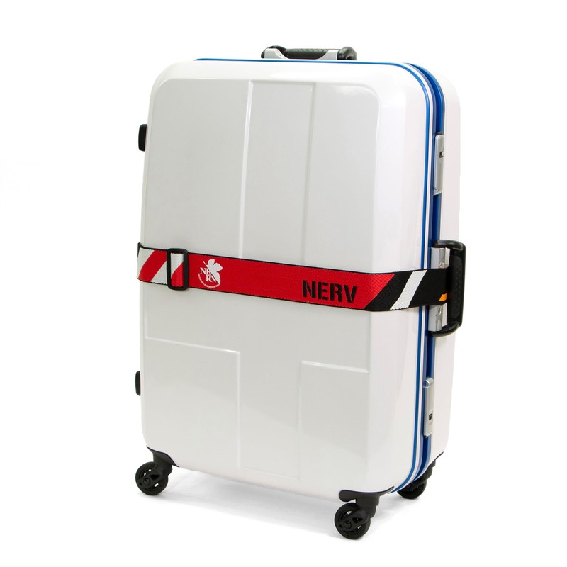 EVANGELION NERV Container Belt, Red (Suitcase Belt)