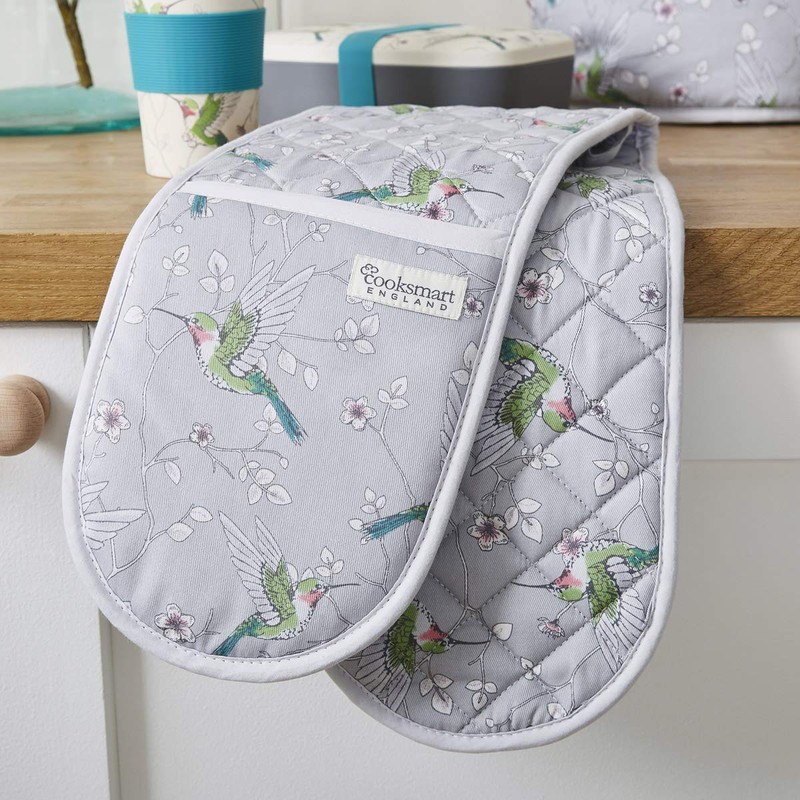 Cooksmart Double Oven Gloves Heat Resistant | British Designed Heat