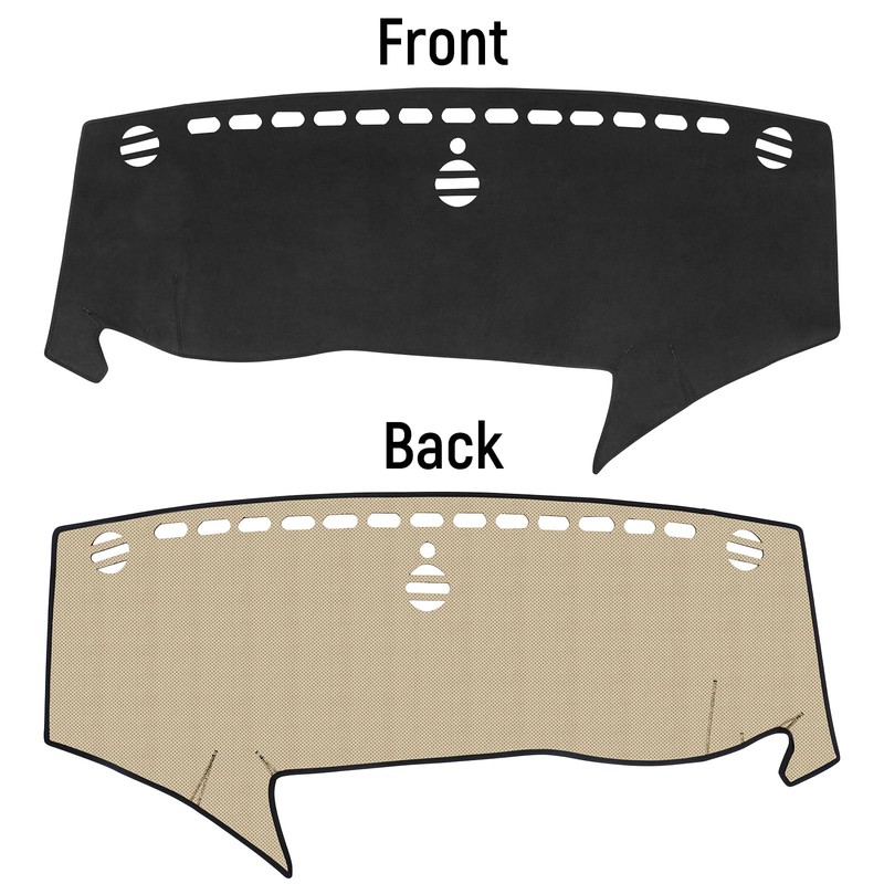 YOJOJOCO Dash Cover for Chrysler Pacifica 2017-2025 2026 Accessories Flannel