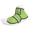 Dog Raincoat Polyester Pet Rain Cape Jacket Reflective Stripe Waterproof