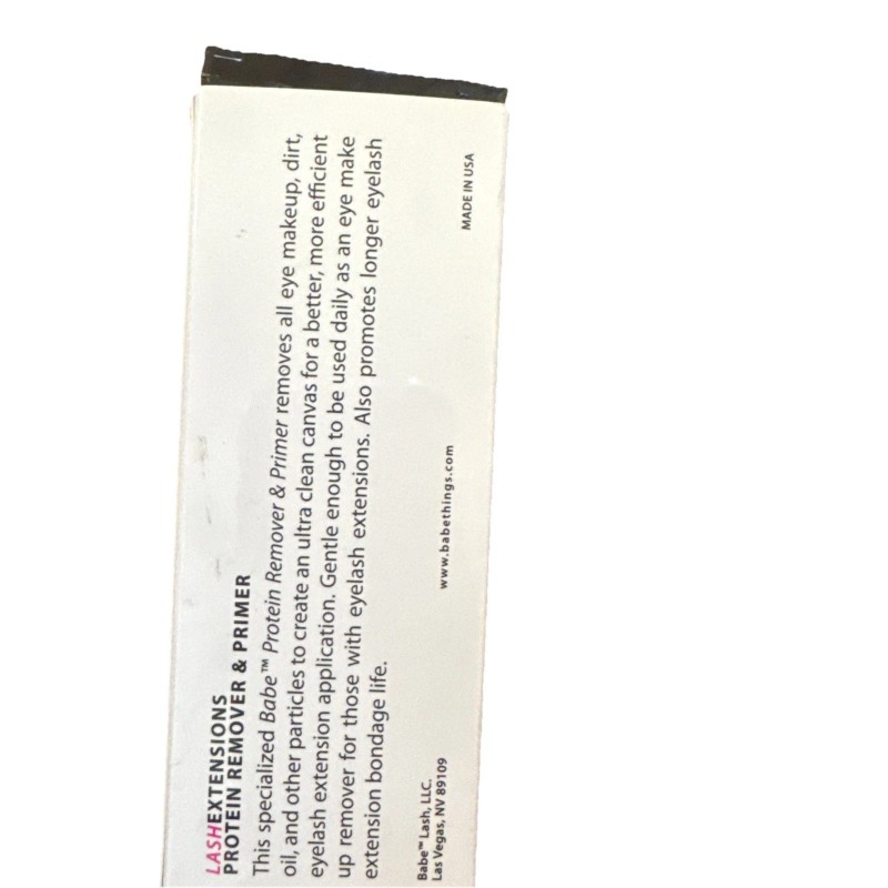 Babe Lash Extensions Protein Remover And Primer