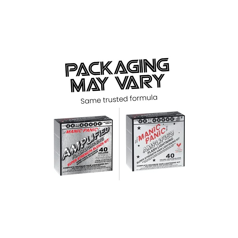 Manic Panic 40 Vol Lightning Kit de blanqueador para el