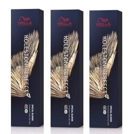 3 x Wella Koleston Perfect ME+ 12/1 Special Blonde Ash 60 ml
